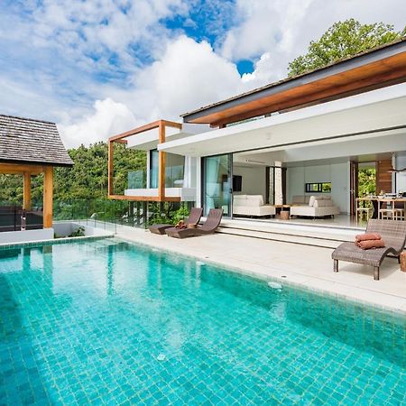 Samui Relax Airfreshing Privacy Modern Luxury Seaview Natural Rainforest Infinity Pool Villa With 3 Beds Suits With Housekeeper Самуи Экстерьер фото