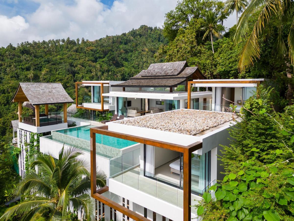 Samui Relax Airfreshing Privacy Modern Luxury Seaview Natural Rainforest Infinity Pool Villa With 3 Beds Suits With Housekeeper Самуи Экстерьер фото