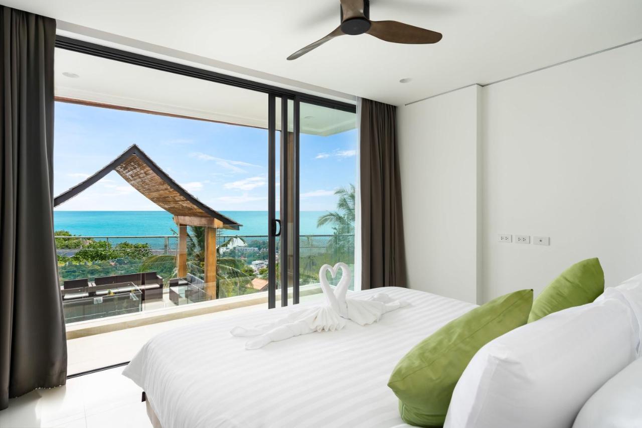 Samui Relax Airfreshing Privacy Modern Luxury Seaview Natural Rainforest Infinity Pool Villa With 3 Beds Suits With Housekeeper Самуи Экстерьер фото